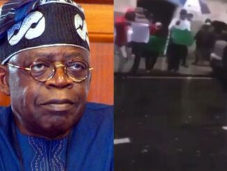 Moment Bola Ahmed Tinubu was bullied and called a Thief by Angry Protesters in France [Video]