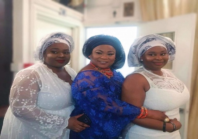 Stunning Photos of Twin Daughters of Nollywood Actress, Sola Sobowola