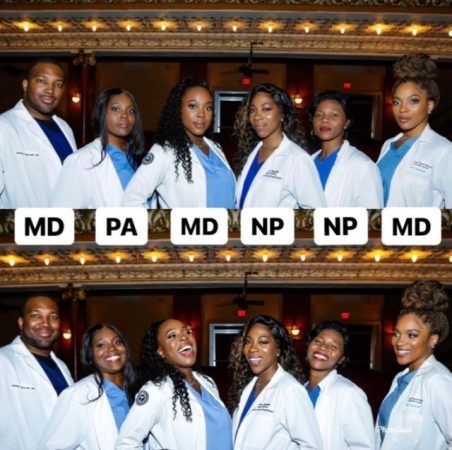 Nigerian Siblings who are all Medics in the U.S go viral on LinkedIn