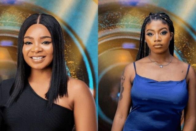 #BBNaija: Angel And Queen Fight Over Cooking (Video)