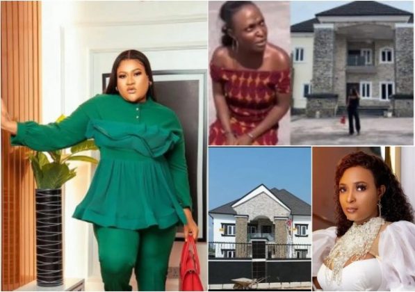 Nkechi Blessing Reacts as Blessing Okoro Unveils Her Mansion worth ...