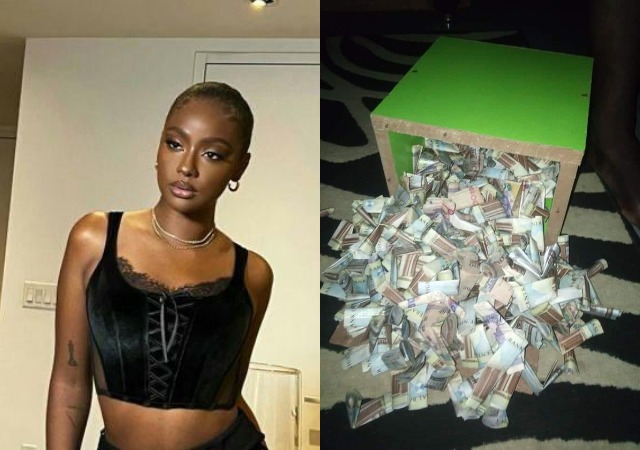 Shey Nah Bullion Can You Open –Reactions as Lady Shows Off Alleged N5.3M Savings in 10 Months