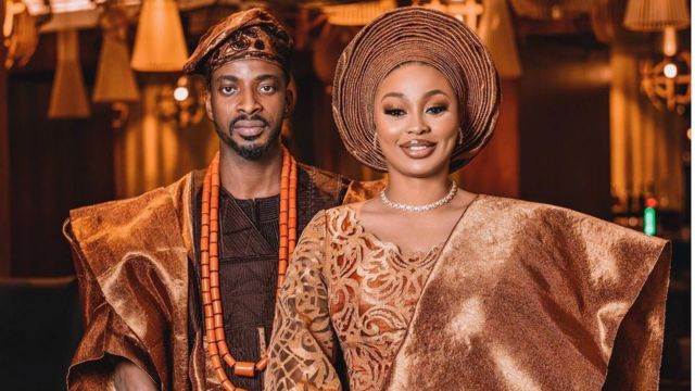 Singer 9ice and wife celebrate 2nd wedding anniversary