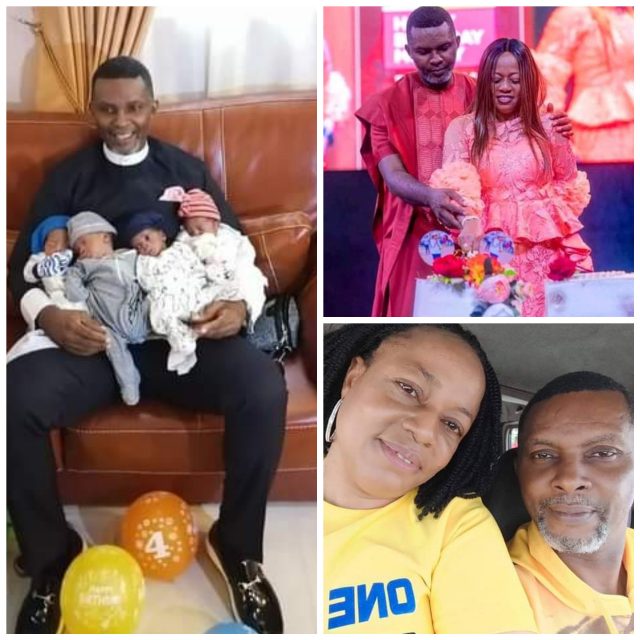 Nigerian Pastor and His Wife Welcome Quadruplets after 19 Years of Marriage