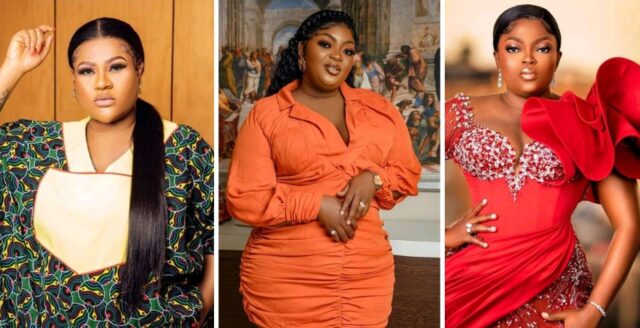 “Me Sef I’m Tired” – Nkechi Blessing Reacts after Eniola Badmus Speaks on Her Alleged Beef with Funke Akindele