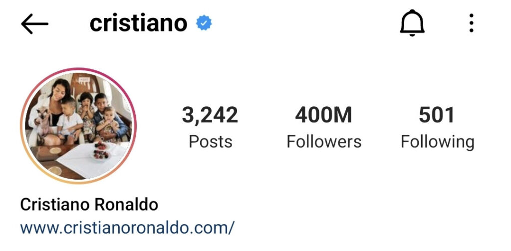 And the first person to reach a million followers on Instagram