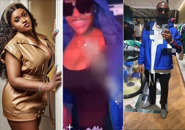 Watch leaked video of Davido's babymama Chioma Rowland dancing while wearing her alleged new lover’s jacket