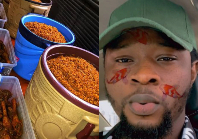 "What are you doing with 5 litres cooler of rice?” – Nigerian man calls out lady who billed him N37k after offering to pay for her lunch