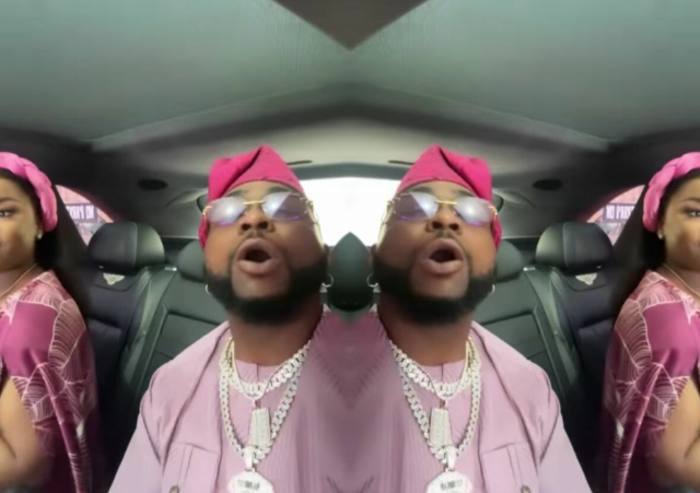 Davido and Chioma Steps Out In Matching Outfits After He Unfollowed Other Baby Mamas on Insatgram [Video]