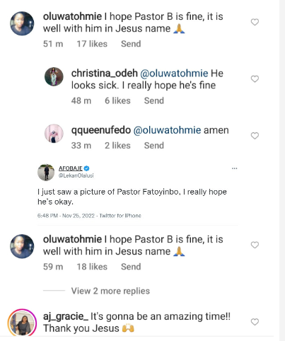 “I Hope He Is Fine” Followers Express Concern As COZA Shares New Photos of Pastor Biodun Fatoyinbo [Photos]