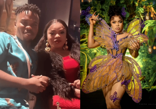 “Bobrisky’s skin is perfect”- Instagram critic, Tosin Silverdam makes U-turn after meeting mummy of Lagos for the first time