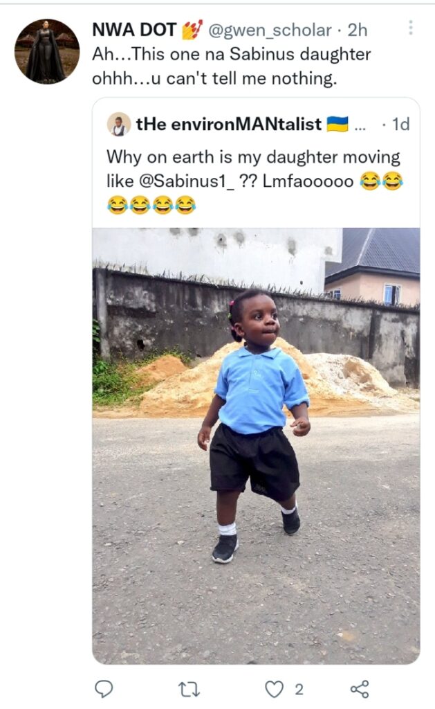 Why Is My Daughter Walking Like You? – Man Asks Oga Sabinus, Triggers ...