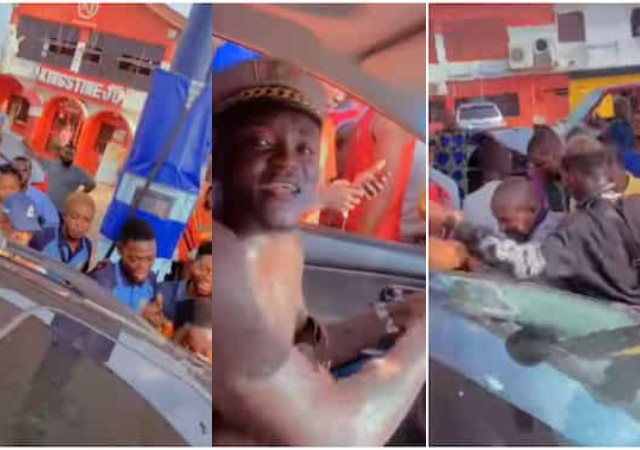 “This Is Sufferness O”- Portable cries out As Video of Him Queuing to Buy Fuel in Lagos Trends