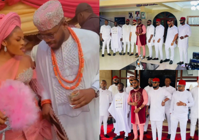 First photos from BBNiaja Frodd's traditional wedding