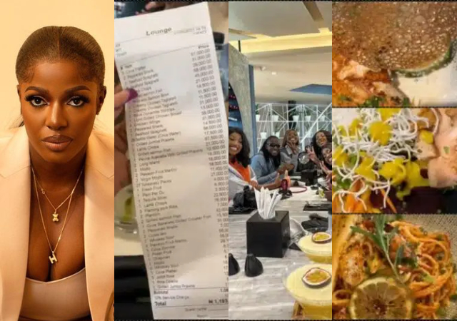 “Na this babes you wan give 10k ?” -Hilda Baci clears N1.2M bill after taking friends out for thanksgiving lunch [Video]