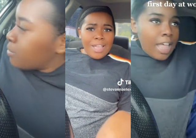 “I only worked 3 hours” – Lady laments as she gets fired on her first day of work at airport [Video]