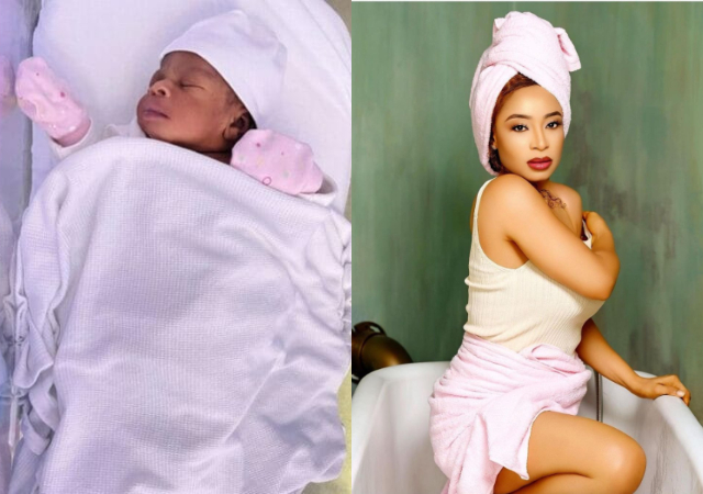 “Victory at last”- Actress Olaitan Sugar give thanks as she welcomes baby girl