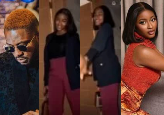 BBNaija: Cross prays for new beau, Kim Oprah as she heads to work