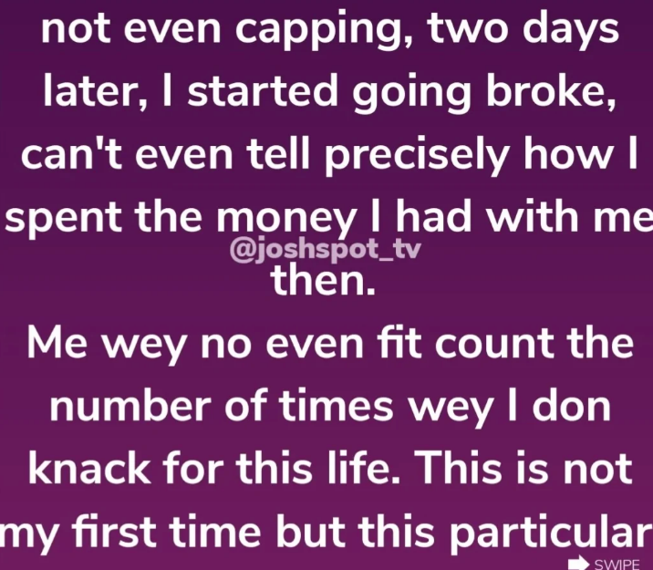 Forex trader seeks spiritual deliverance after becoming extremely broke since sexual intercourse with lady