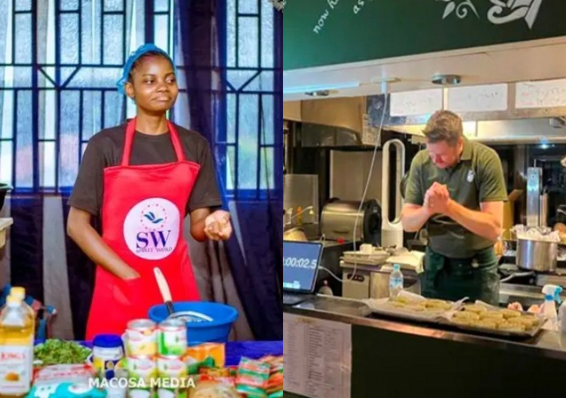 “Chef Damny will dethrone you” – Nigerians dare Chef Dammy to break Irish Chef’s 119 hours, 57-minutes record