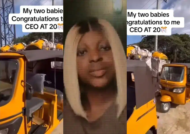 “CEO at 20, 3 million well spent” – Nigerian lady overjoyed as she welcomes ‘two new babies’