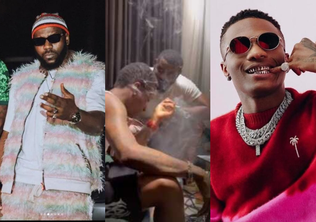 "He no get best friend bro maybe e Dey Whyne you"- Fans warn Odumodublvck as he brags about being Wizkid's bestie