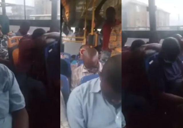 “Everyone is exhausted” – Viral video of Lagosians sleeping soundly ...