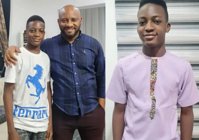 Yul Edochie pens emotional as he celebrates late son, Kambili's posthumous birthday