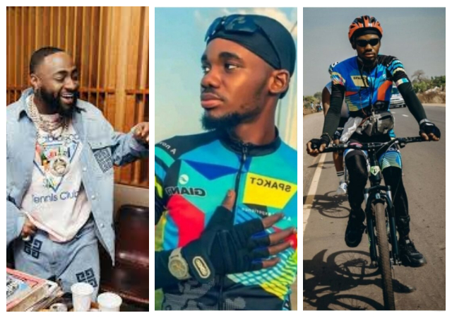 Emmiwuks, Davido’s cycling fan, gets frustrated over Davido's persistent refusal to meet him after a 7-month wait in Lagos