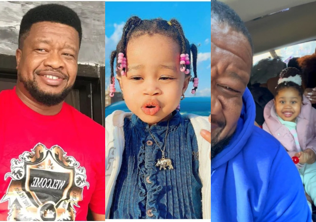 “Patience is golden” – Browny Igboegwu emotional as he reunites with daughter after 4 years apart