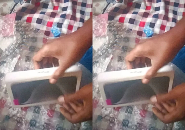 Man in shock as girlfriend gifts him iPhone 15 Pro Max after his Android phone spoilt