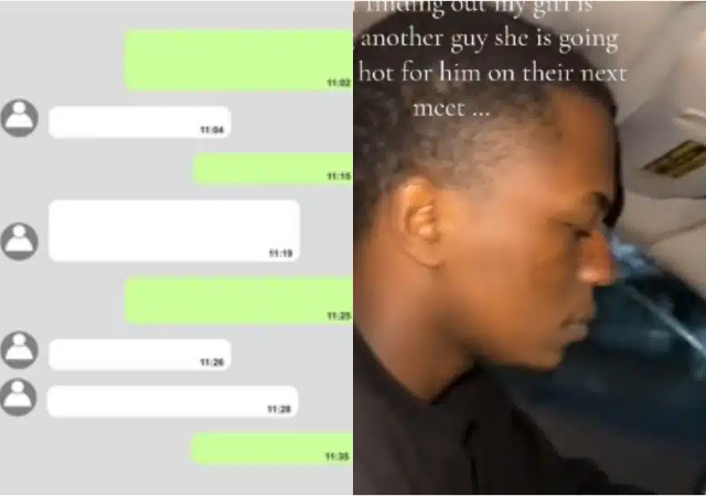 “I wish I never checked her phone” - Nigerian man discloses chat he saw on girlfriend's phone 