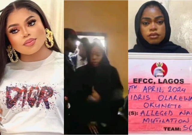 Crossdresser Bobrisky convicted by court after pleading guilty