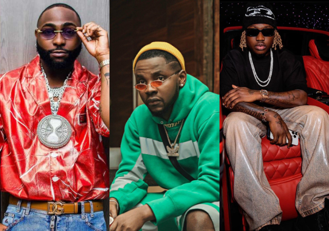 Singer Davido lists Kizz Daniel & Zlatan amongst his favorite collaborators