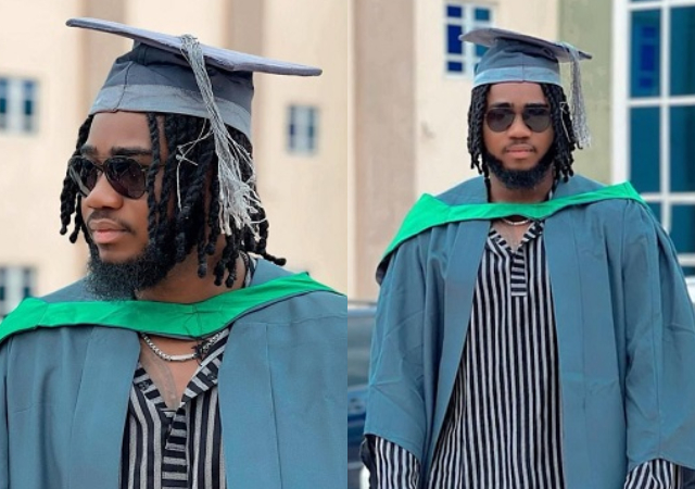 BBNaija Praise Nelson finally Graduates After 10 Years