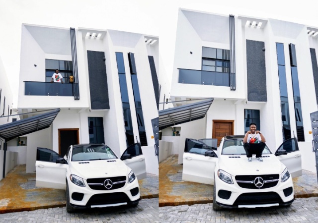 Influencer And Skit Maker Salo Celebrates Acquiring His First House In Lekki 