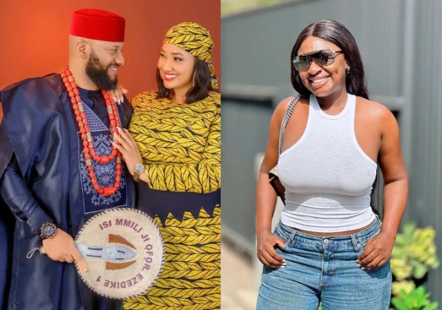 Yvonne Jegede defends Yul Edochie for taking second wife