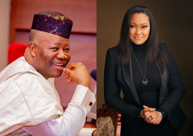 Akpabio blasts Natasha Akpoti for embarrassing Nigeria at UN meeting