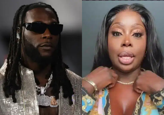 Symba, an Only Fans model, has called out Burna Boy over claimed unpaid debts