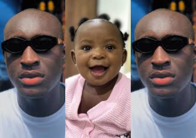 "Like father like daughter" - Reactions as Carter Efe and his months-old daughter exchange words after daring her 