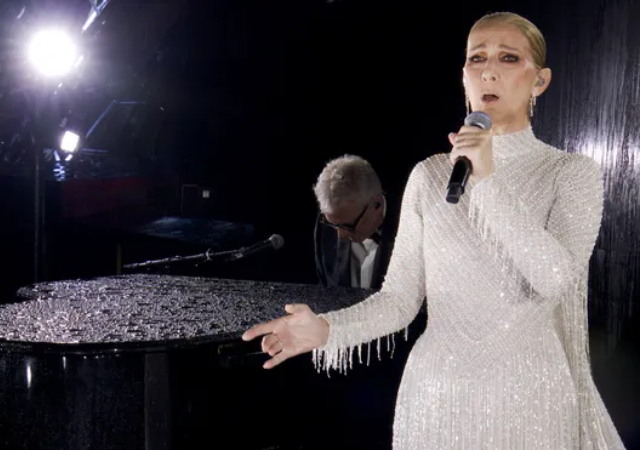 Celine Dion performs at 2024 Paris Olympics amid stiff person syndrome battle