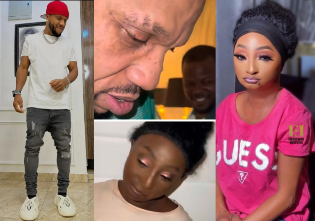 “She’s forming hard to get” - Aunty Ramota’s expression during link up with Charles Okocha sparks reactions