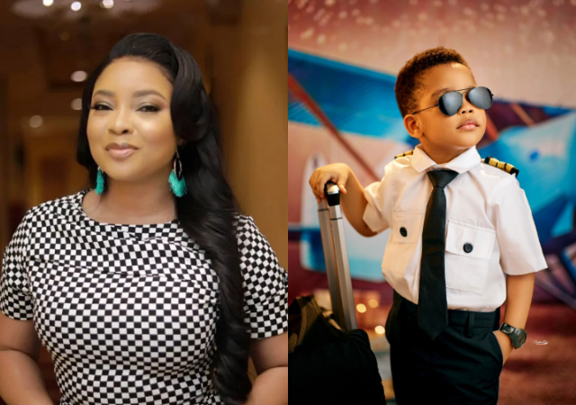 Actress Linda Ejiofor celebrates son as he marks his 4th birthday