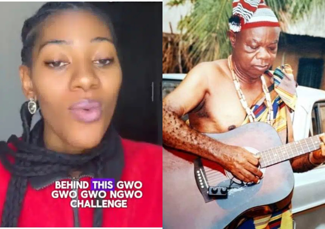 Nigerian lady piqued people’s interest by sharing the story behind the viral ‘Gwo Gwo Gwo NGwo’ challenge