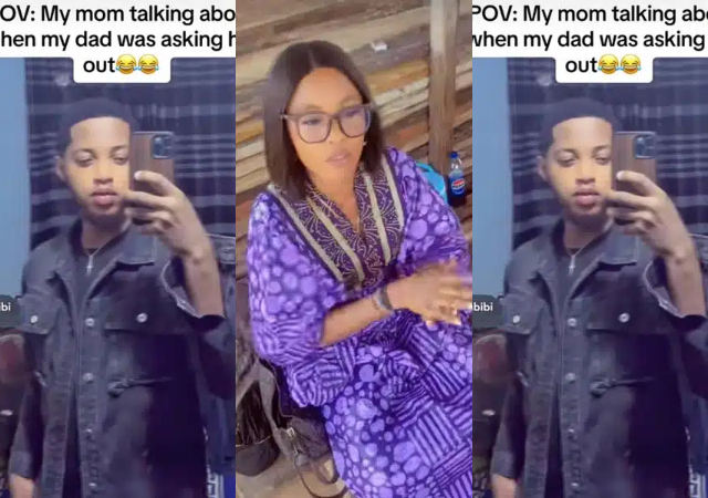 Nigerian mom tells son how husband toasted her for years before she agreed