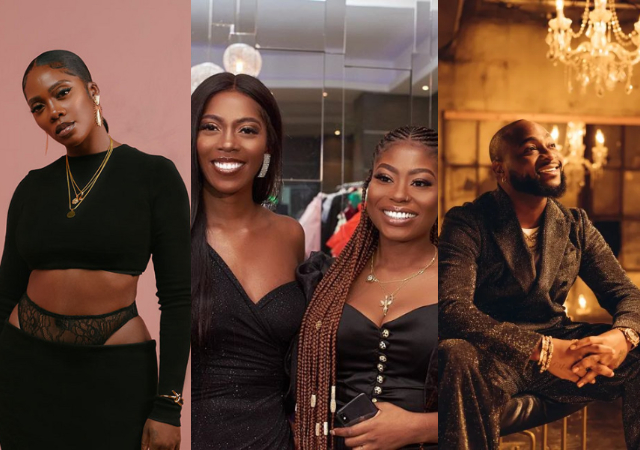 Tiwa Savage vibes to Davido’s music at nightclub despite beef with him over Sophia Momodu