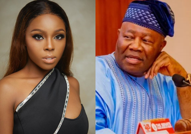 Wanneka denies claims of being one of Godswill Akpabio’s mistress