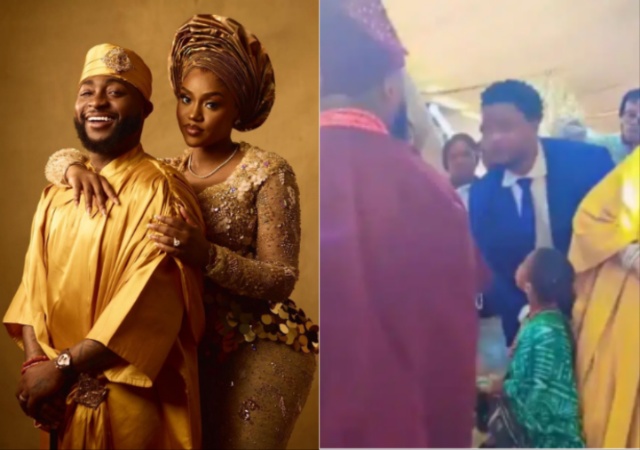 Davido Breaks Silence After Being Accused of Allegedly Slapping a Man at His Wedding