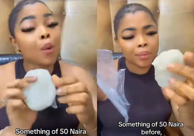 Nigerian lady cries out on social media as fufu price increases from ₦50 to ₦200