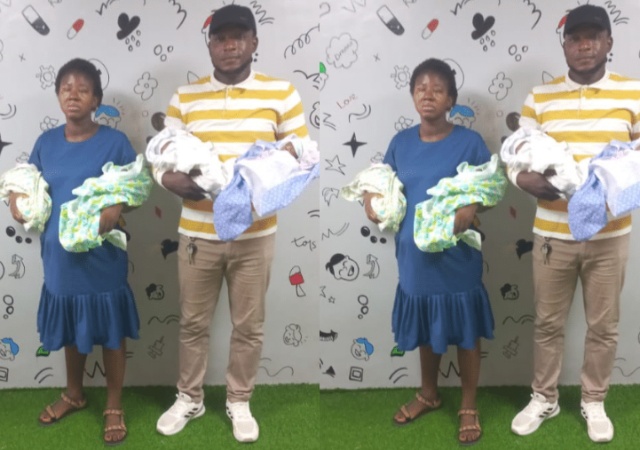 Couple Who Welcomed Quadruplets Get N19M, 100k Monthly Salary, House Help, More